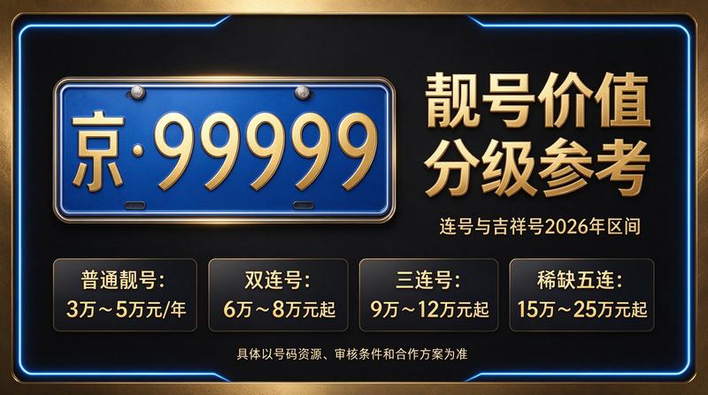 2026年闲置京牌指标出租业务展示